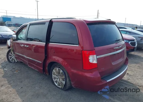 2012 Chrysler Town & Country Touring-L from USA, damaged, VIN 2C4RC1CGXCR368841